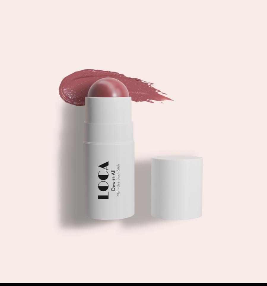 Loca dew it all multi use blush stick -  Totally fine