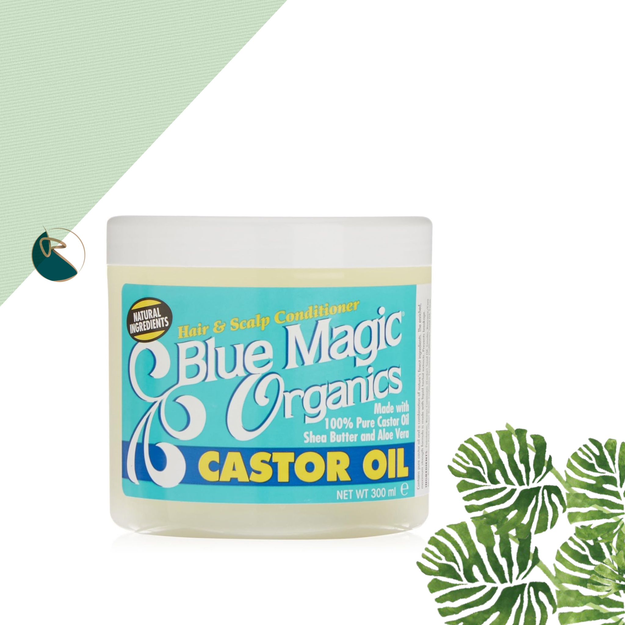Blue Magic Organics Castor Oil 300Ml