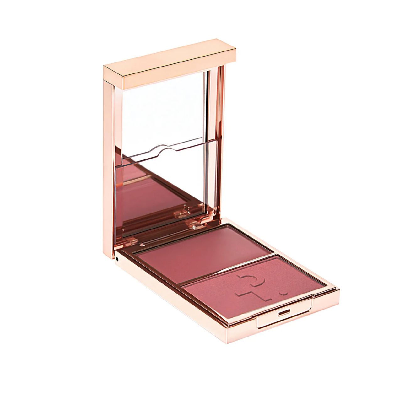 PATRICK TA  Major Headlines Double-Take Crème &amp;amp; Powder Blush Duo - She Goes To The Gym - cool mauve rose