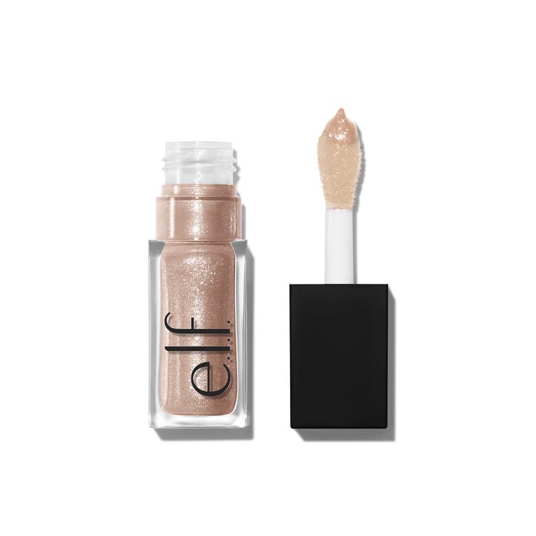 E.l.f - Glow Reviver Lip Oil Glimmer - crystal baller , champagne + crystal pearl