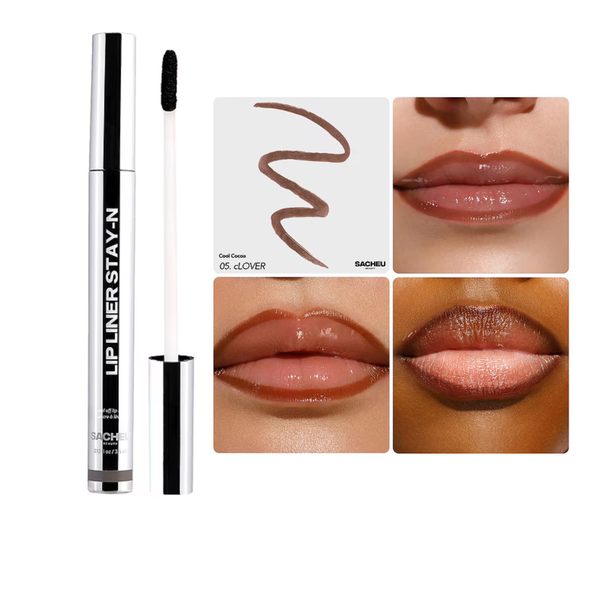 LIP LINER STAY-N PEEL OFF LIP LINER Sacheu - 04 Heyzel