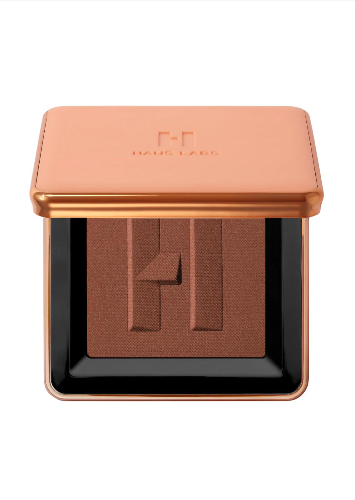 HAUS LABS BY LADY GAGA  Power Sculpt Velvet Talc-Free Powder Bronzer - acacia ember medium deep