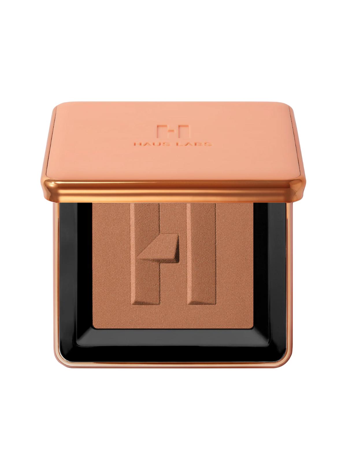 HAUS LABS BY LADY GAGA  Power Sculpt Velvet Talc-Free Powder Bronzer - Bronzed umber light