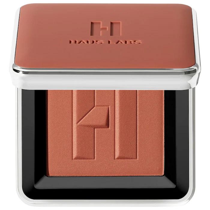 HAUS LABS BY LADY GAGA Color Fuse Talc-Free Blush Powder With Fermented Arnica Color: Fire Moon - beige peach