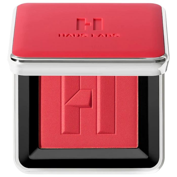 HAUS LABS BY LADY GAGA Color Fuse Talc-Free Blush Powder With Fermented Arnica Watermelon Bliss - universal red
