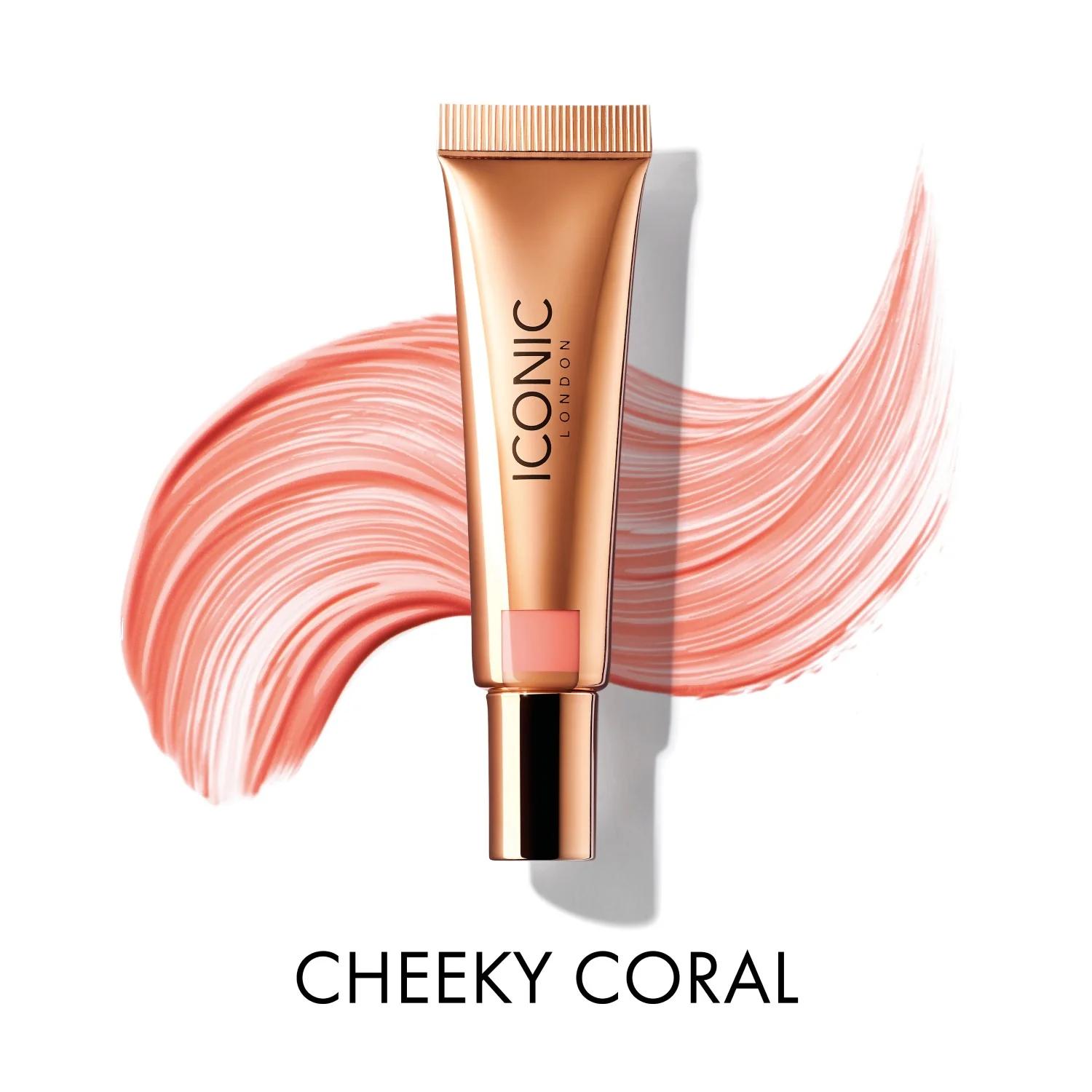 Iconic sheer blush - cheeky coral