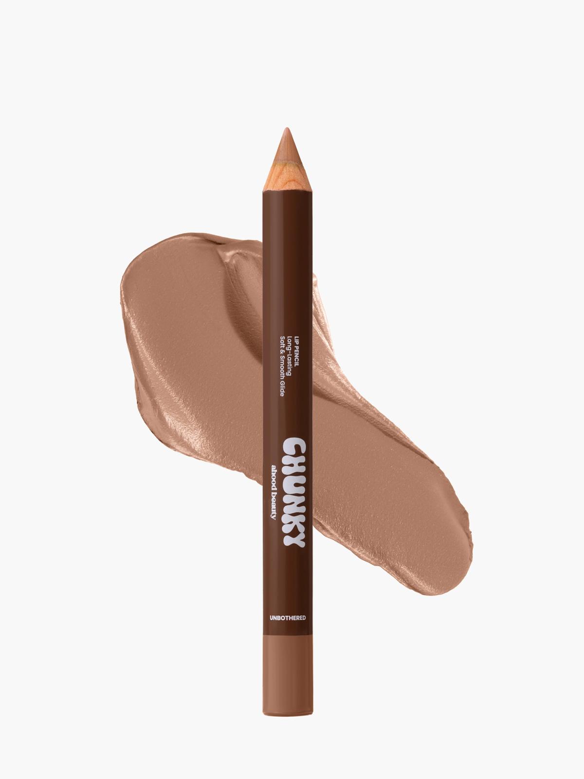 AHOOD BEAUTY Chunky Lip Pencil Long-Lasting Soft & Smooth Glide -  UNBOTHERED