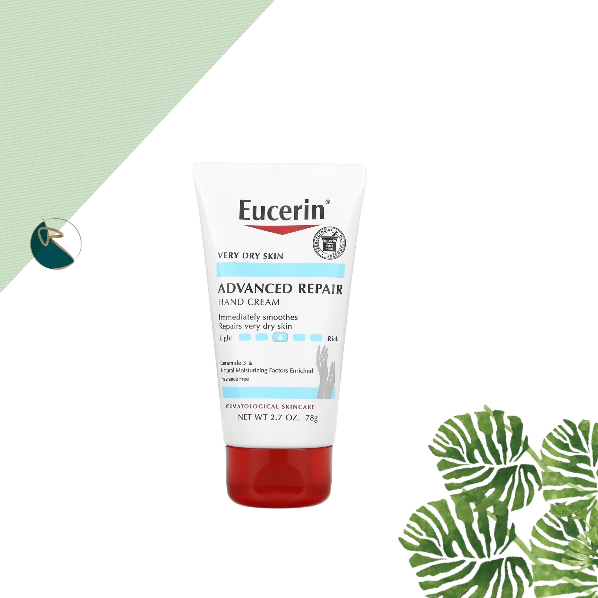 Eucerin Advanced Repair Hand Cream For Very Dry Skin 78G