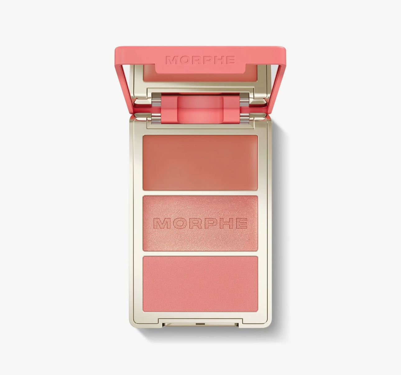 Morphe - Cheek Thrills Multi-Finish Face Trio - beach bonfire