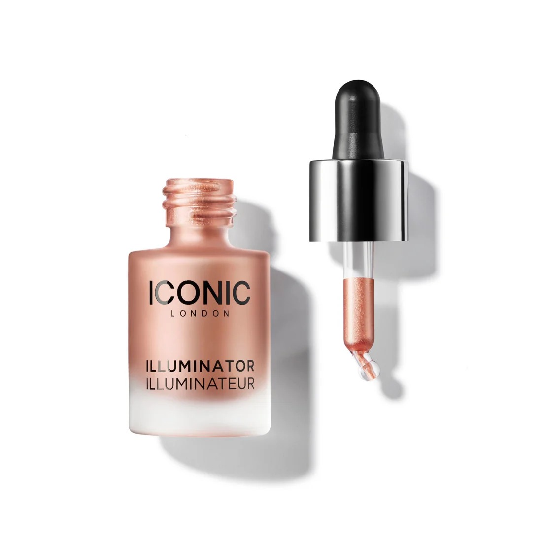 ICONIC liquid highlighter drops for the ultimate glow wherever you fancy - BLUSH