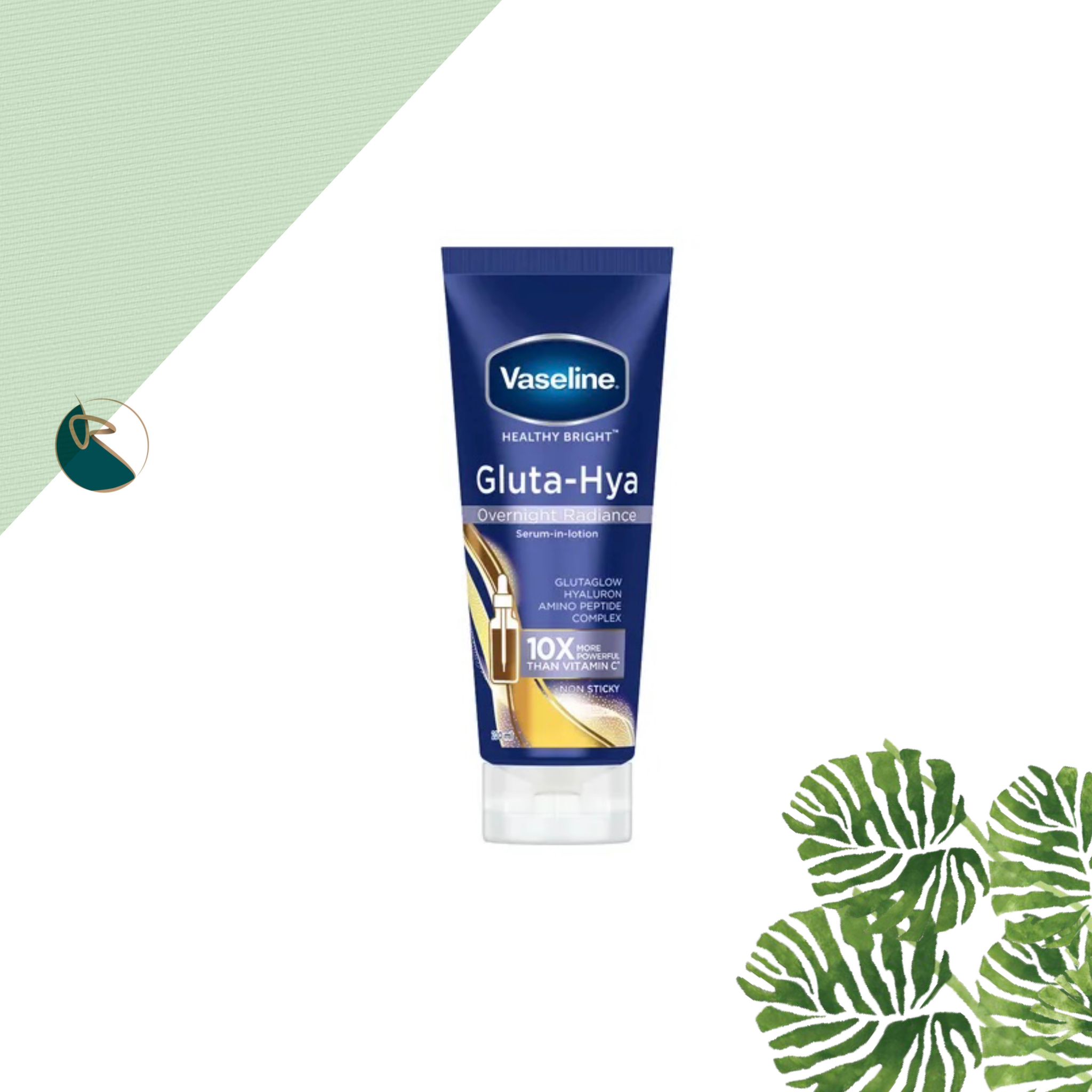 Vaseline Gluta-Hya Serum Radiance Repair Burst Lotion Overnight 300ml