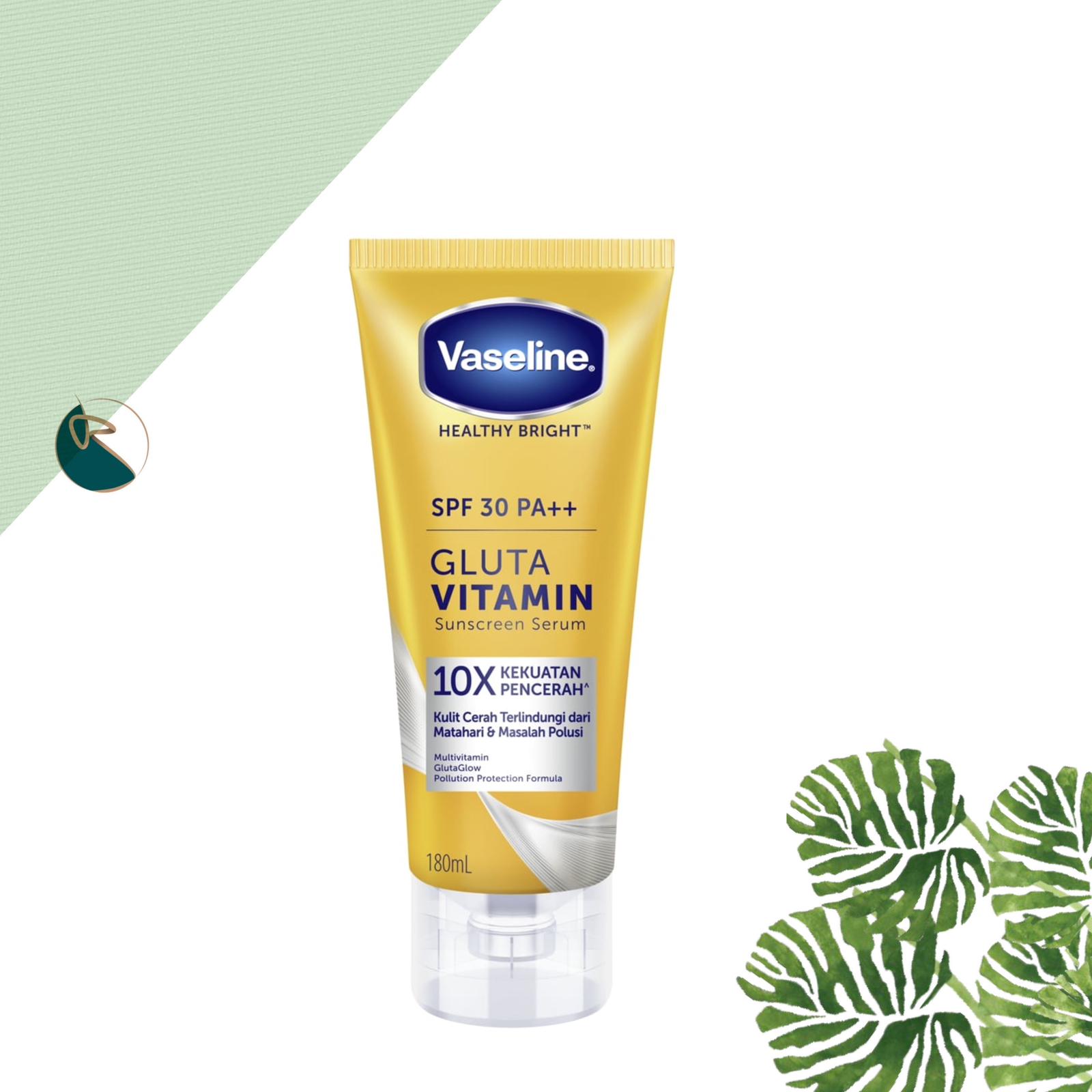 Vaseline Spf 30 Pa++ Gluta Vitamin Sunscreen Serum 180Ml