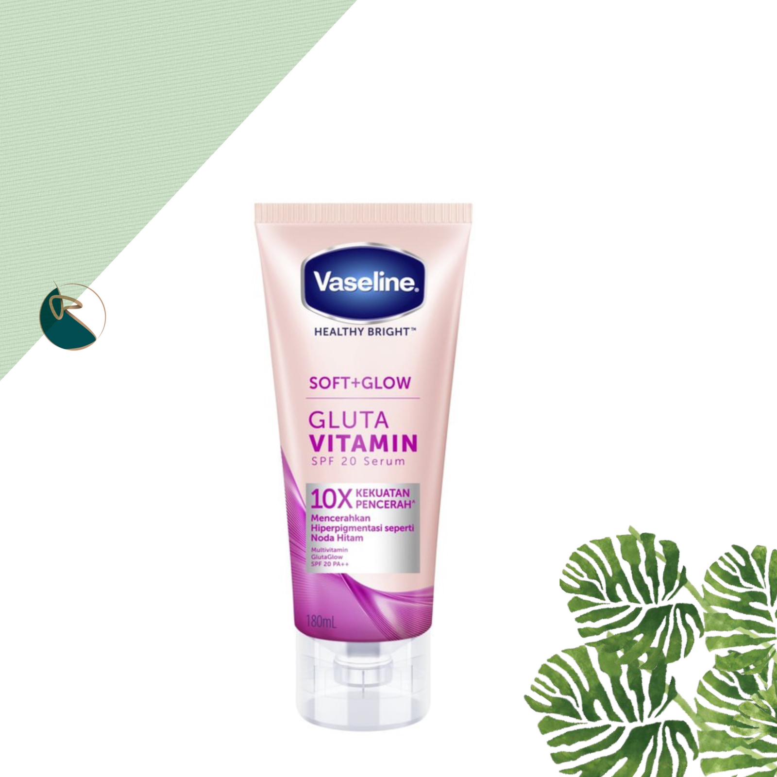 Vaseline Soft+Glow Gluta Vitamin Spf 20 Serum 180Ml