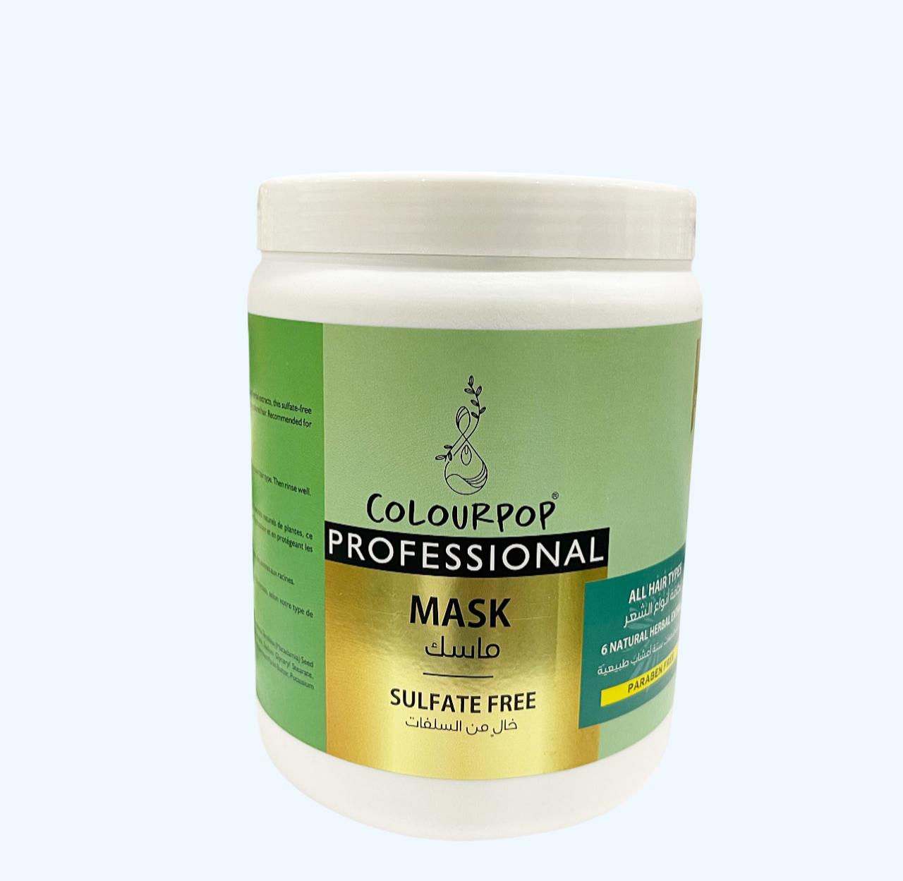 COLOURPOP PROFESSIONAL HAIR MASK SULFATE FREE 1000g