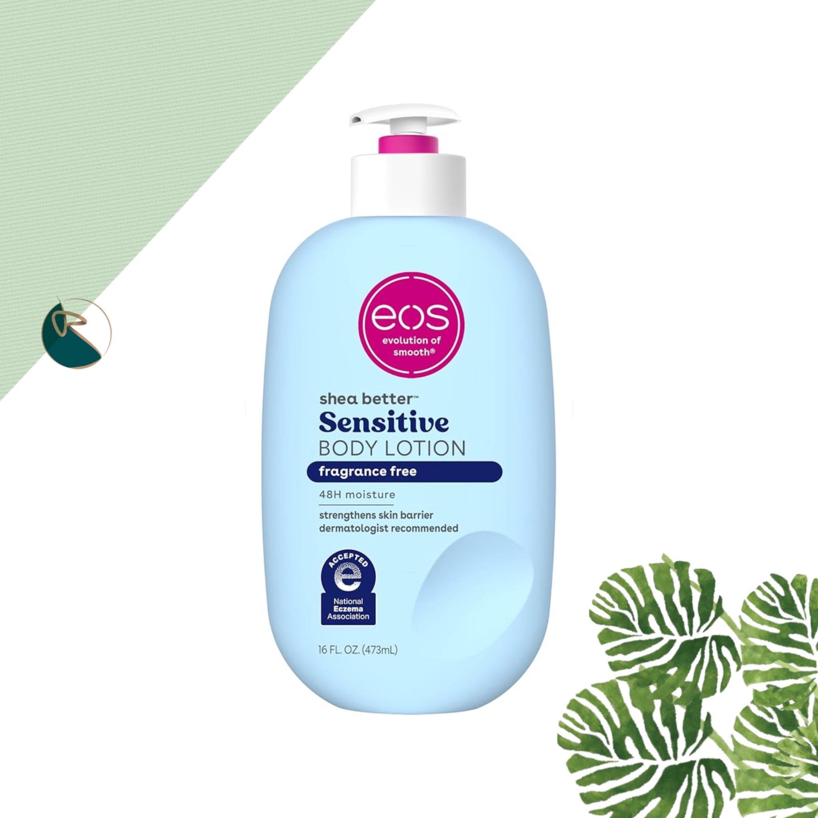 EOS- SENSITIVE BODY LOTION FRAGRANCE FREE 473ML