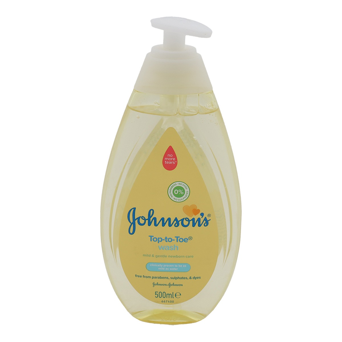JOHSON`S TOP-TO-TOE WASH 500ML