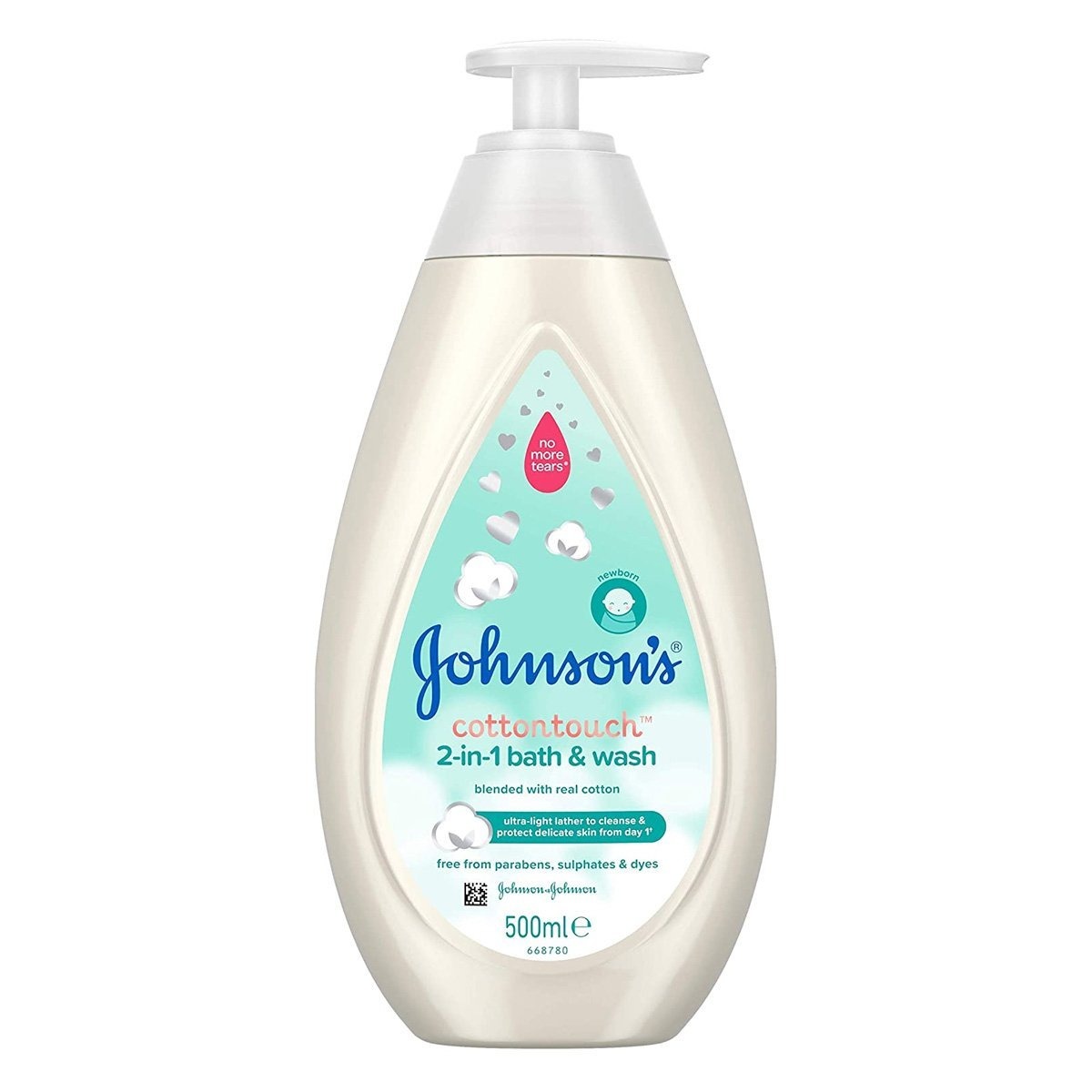 JOHSON`S COTTON TOUCH 2 IN 1 BATH & SHAMPOO