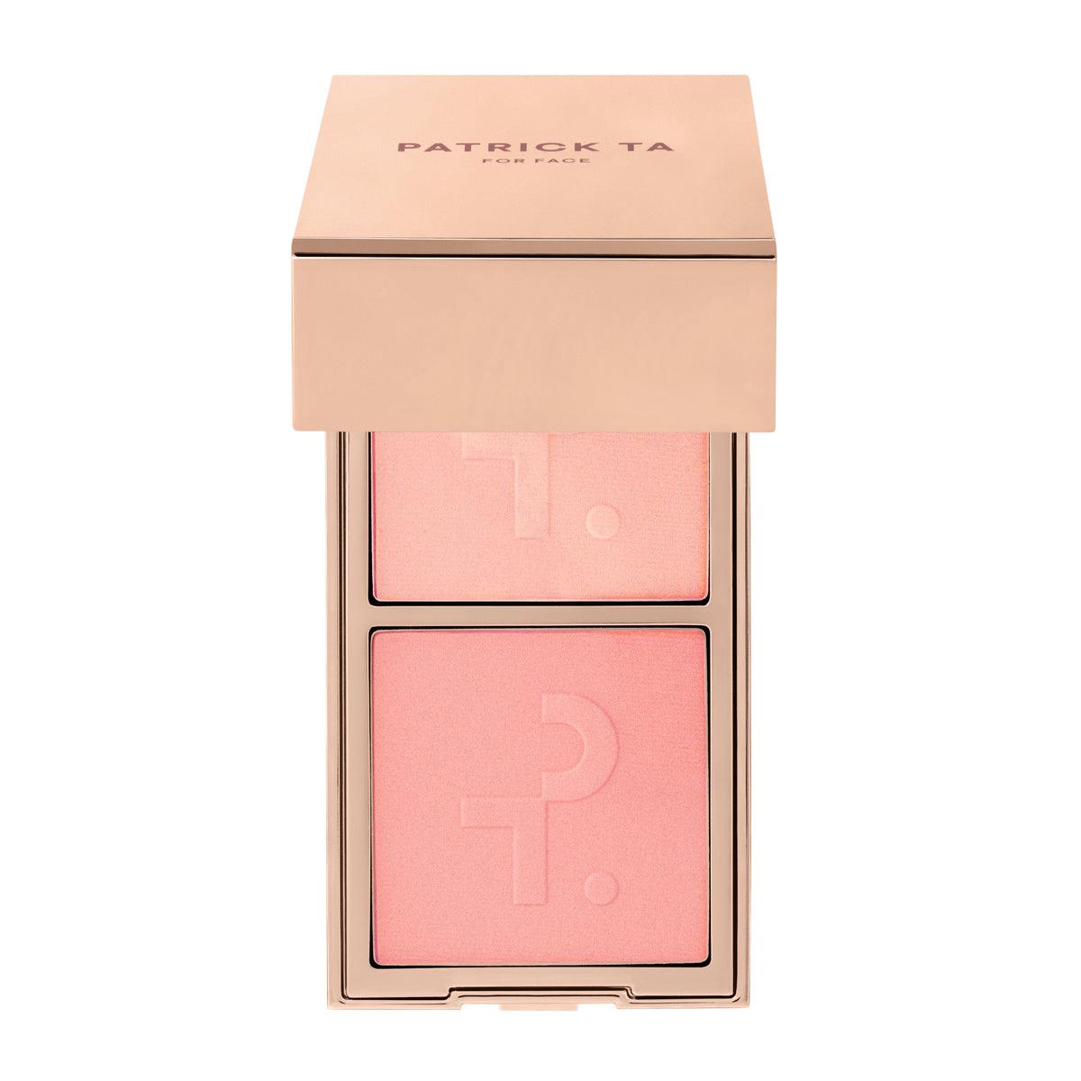 PATRICK TA Transition Blurring Blush Duo -  Shy at First(Pink)