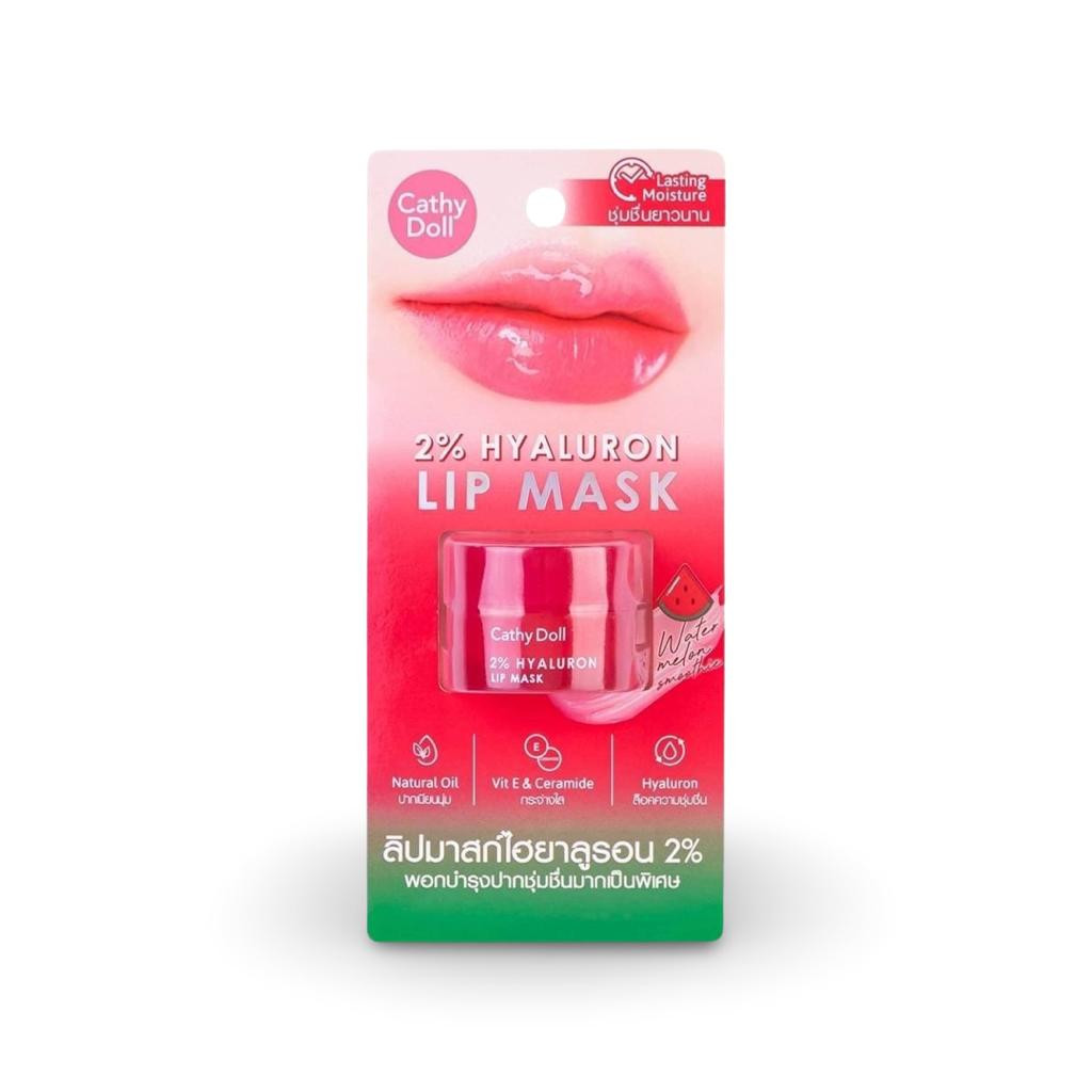 Cathy Doll Lip Mask - 2% Hyaluron Watermelon Smoothie