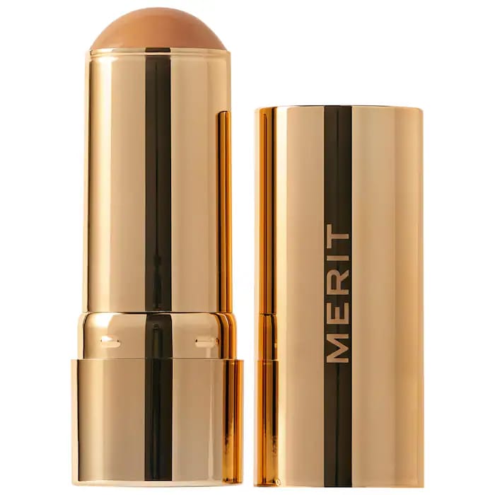 MERIT Bronze Balm Sheer Sculpting Bronzer - Quince - fair skin