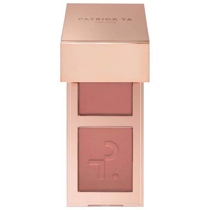 PATRICK TA Mini Major Headlines Double-Take Crème &amp; Powder Blush Duo - she’s seductive