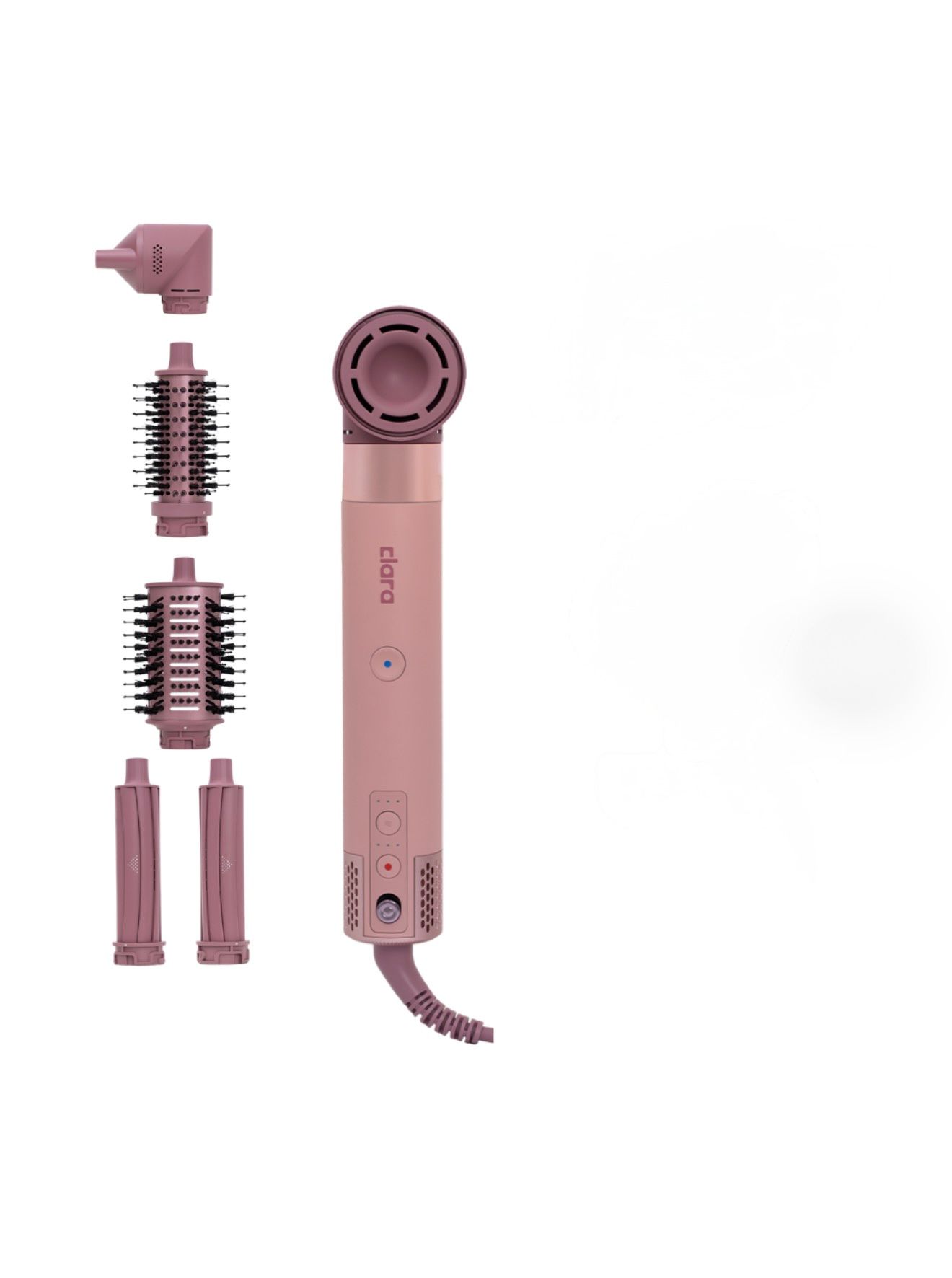 Clara 6-in-1 Multi Styler Hair Tool-Pink