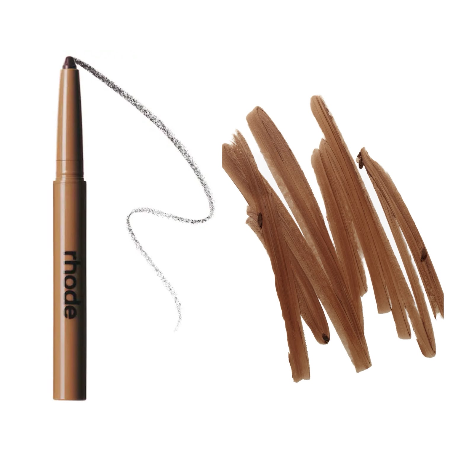 rhode peptide lip shape - jump chocolate brown