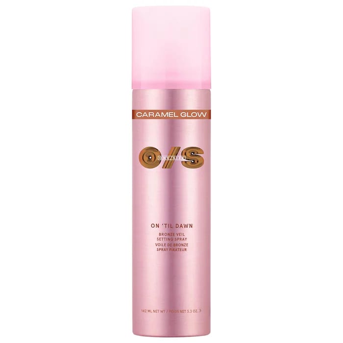 One/Size On Til Dawn Bronze Veil Waterproof Setting Spray- Caramel Glow- Medium bronze