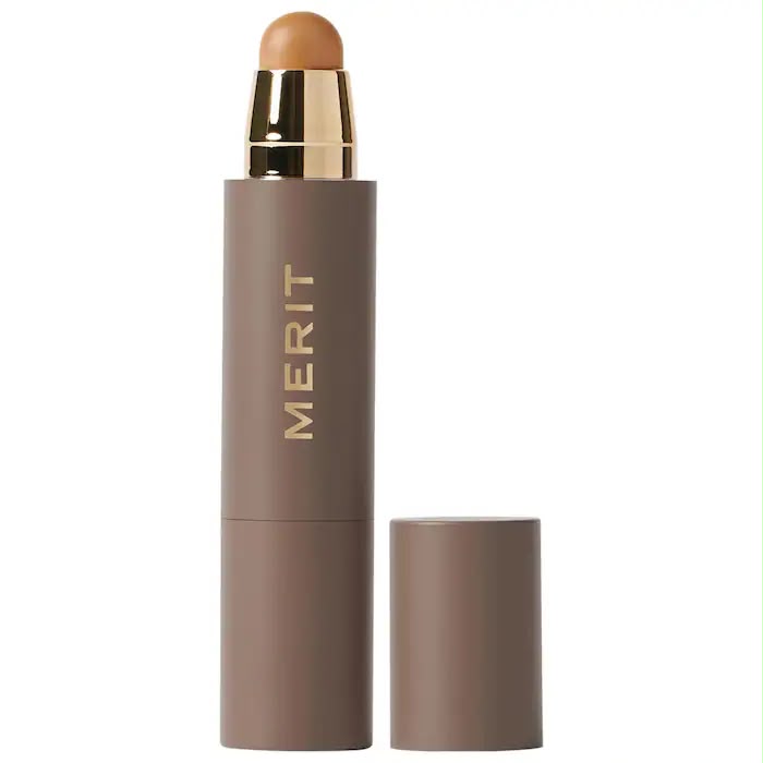 MERIT The Minimalist Perfecting Complexion Foundation and Concealer Stick - suede