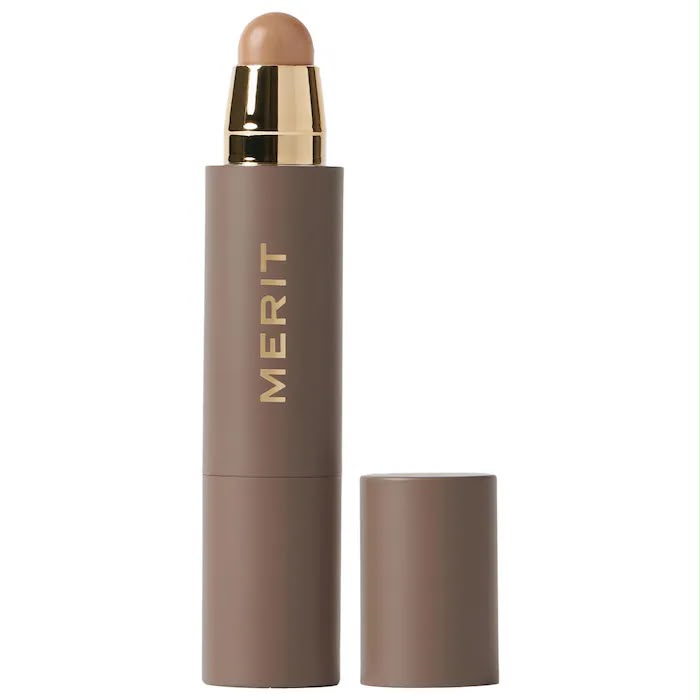 MERIT The Minimalist Perfecting Complexion Foundation and Concealer Stick - burlwood