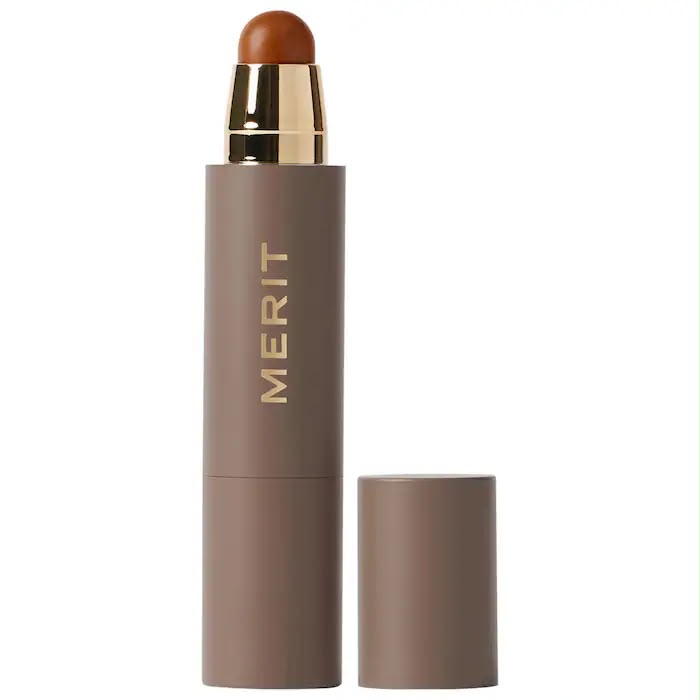 MERIT The Minimalist Perfecting Complexion Foundation and Concealer Stick - chestnut