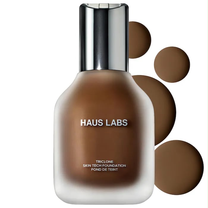 Haus Labs  Triclone Skin Tech Medium Coverage Foundation with Fermented Arnica - 480 Medium Deep Neutral