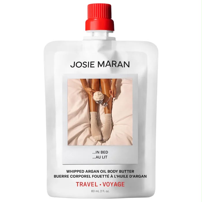 JOSIE MARAN Mini ...In Bed (Whipped Vanilla Milk + Cashmere Musk) - Whipped Argan Oil Refillable Body Butter 60ml