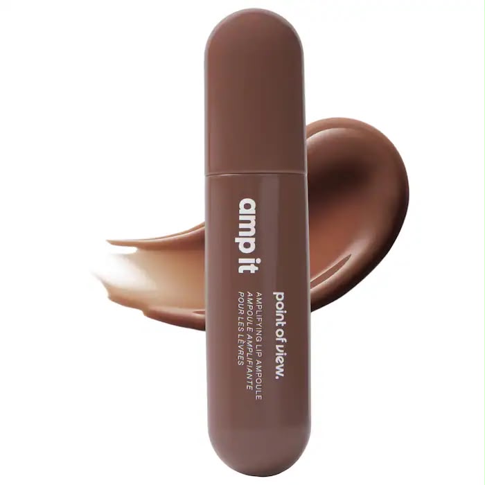 point of view. amp it COLOR LIP AMPOULE - Caramel Cream